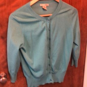 Turquoise cardigan size M